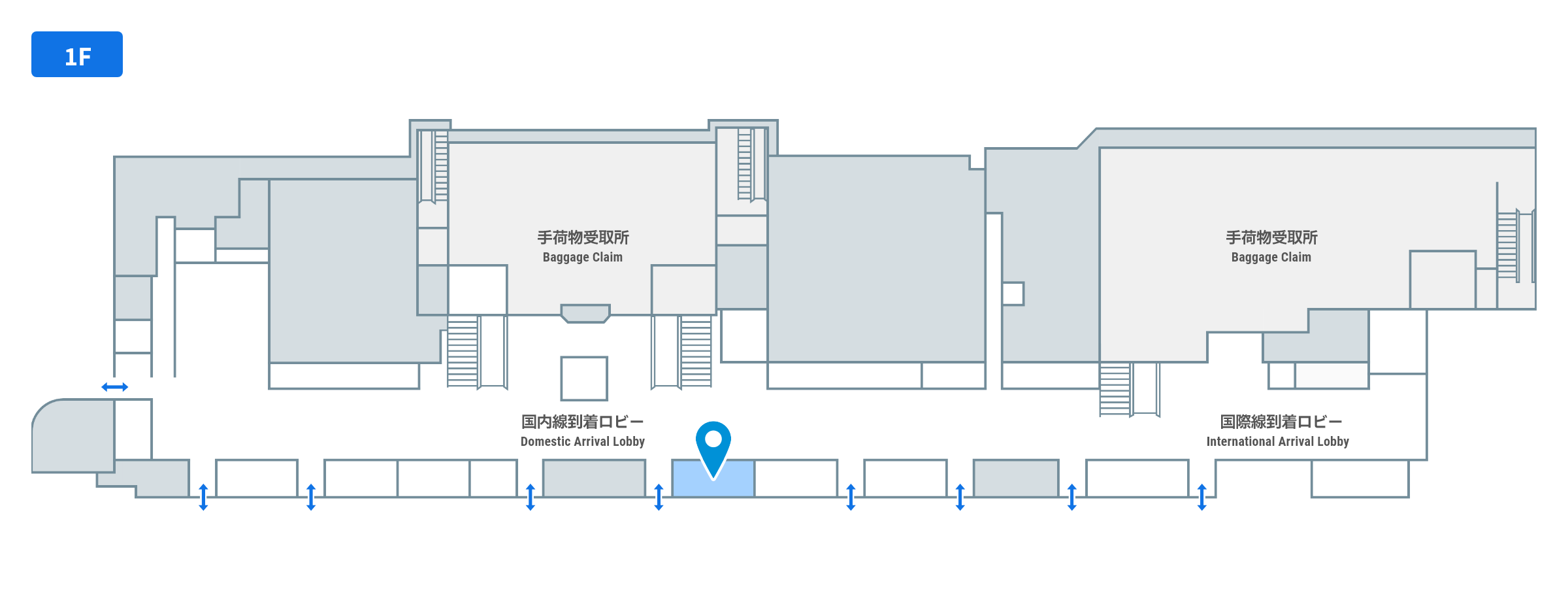 Orange BARのフロアガイド