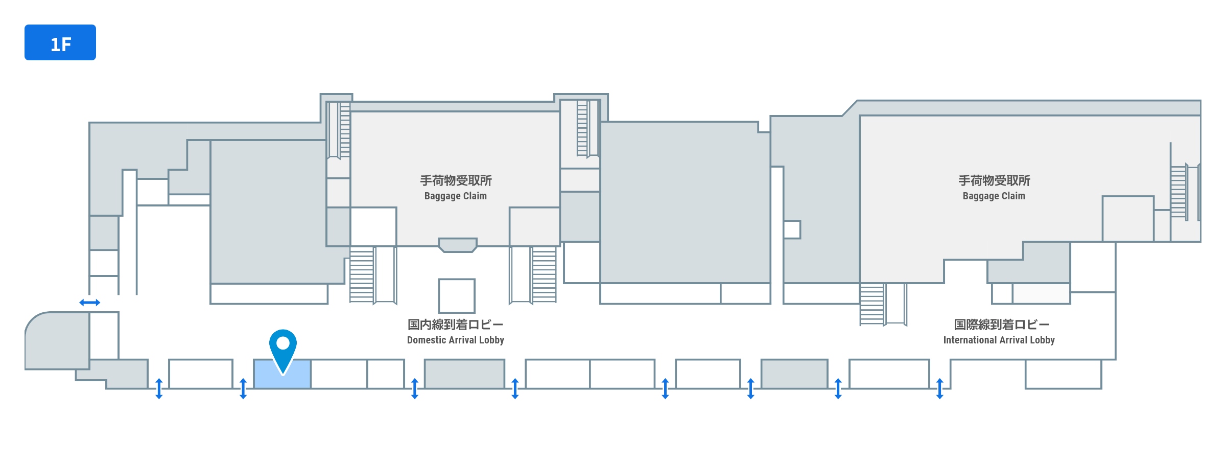 えひめ柑橘・八幡浜じゃこ天(おがた蒲鉾)のフロアガイド