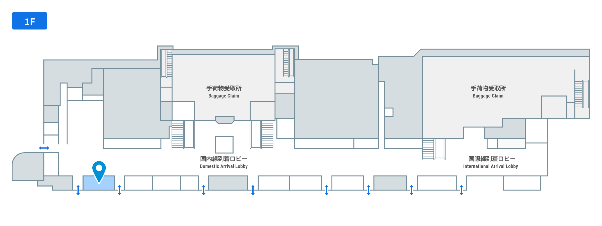 宇和島じゃこ天・えひめ柑橘専門店(島原本舗)のフロアガイド